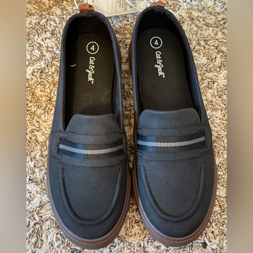Target Black and Brown Loafers for Boys